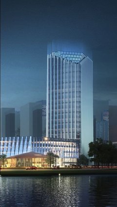 臺州第二高樓已建設過半!商貿(mào)核心區(qū)首個建筑群火熱施工中.